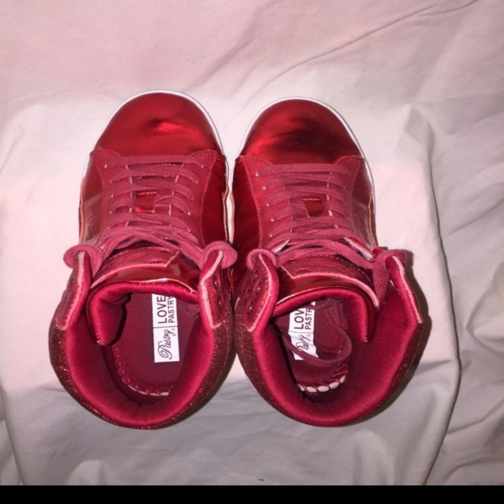 Hot Tamle Red and Silver Surfer Sneaker